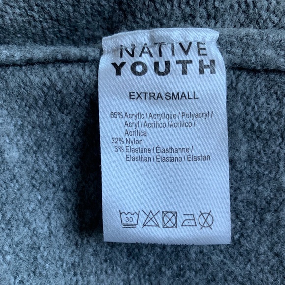 Native Youth chunky mock-neck sweater - Picture 3 of 4